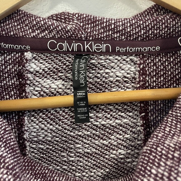 Calvin Klein Sweater Womens Small Long Sleeve Performance Cowl Neck Pull Over - Picture 3 of 9